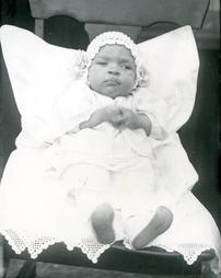 Baby in Christening gown