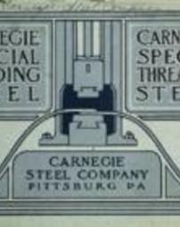 Carnegie special welding steel and Carnegie special threading steel.