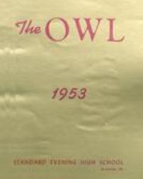 Owl, Standard Evening High School, Reading, PA (1953)