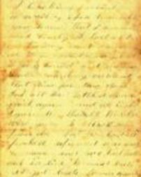 Letter from James Graham to his sister, Agnes Graham, January 28, 1864