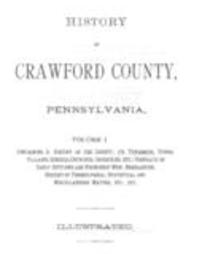 History of Crawford County, Pennsylvania, 1885: Volume 1