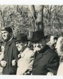 Peace March with Monsignor Charles Owen Rice Photograph 
