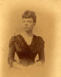 Portrait of unidentified woman, January 1888