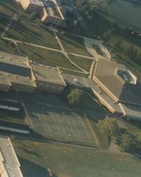 Aerial View of Thompson Gymnasium