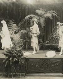 1929 Philadelphia Flower Show. Wedding Exhibit