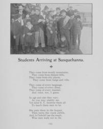 Students Arriving at Susquehanna