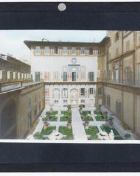 Italy. Florence. Palazzo Riccardi. Il secondo Cortile e Giardino