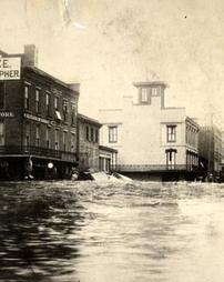 Northeast corner [of] Market Square, June 1, 1889
