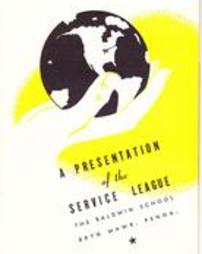 Service League Pamphlet 1963