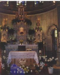 Flowers on display at Sts. Casimir and Emerich Church