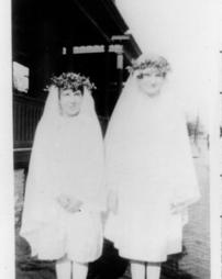 Dolores Kelly (b. 1916) & Katie Geisler - 1st. Comm.