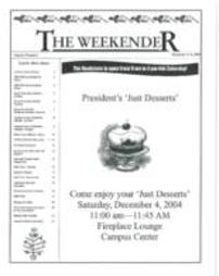 The Weekender Volume 18 Issue 6 2004