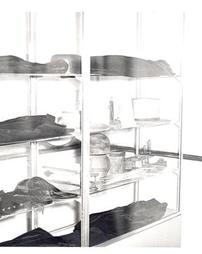 Clothing and Hats in display case