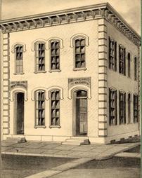 Banking House of Gambles, Humes & White, Jersey Shore, PA.. John A. Gamble, President; H. B. Humes, Cashier