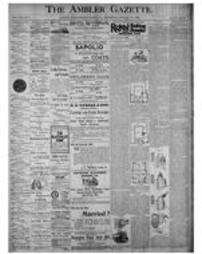 The Ambler Gazette 18950117