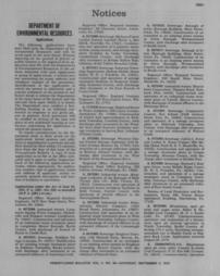 Pennsylvania bulletin (September 2, 1972)