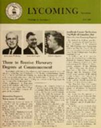 Newsletter from Lycoming College, May 1968