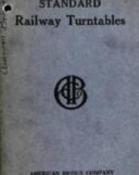 Standard railway turntables