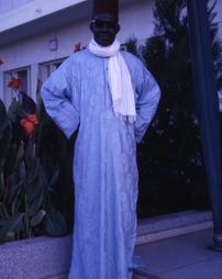 Man dressed in boubou