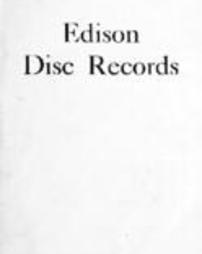 Edison disc records