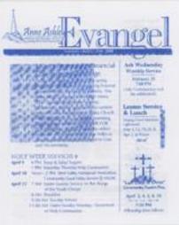 Anne Ashley Evangel Newsletter, February/March/April 2009