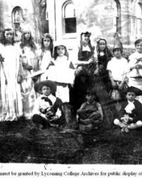 Primary and Junior Department Students in Costume