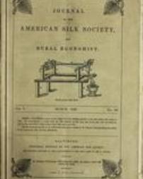Journal of the American Silk Society and Rural Economist, March 1839