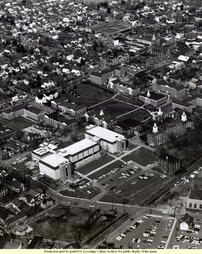 Aerial View of Lycoming College Campus, 1968