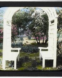 United States. [Unidentified Arbor with Seats]