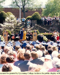 Graduation Ceremony, Commencement 1986