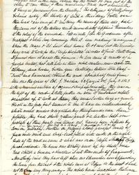 Handwritten Journal of John Blair Linn's Trip to Gettysburg Battlefield, Page 6
