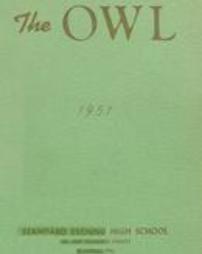 Owl, Standard Evening High School, Reading, PA (1951)
