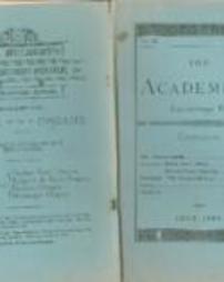 The Academian July 1887 Volume 3 number 10