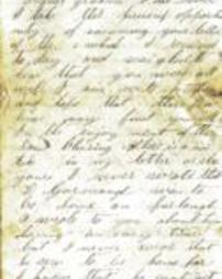 Letter from James Graham to his mother and his sister, Camp of the 206, March 13, 1865