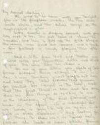 Letter from Bobby Johnston to Warren [Letter 161]