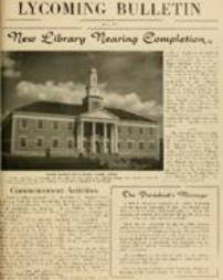 Bulletin, Lycoming College, July 1951
