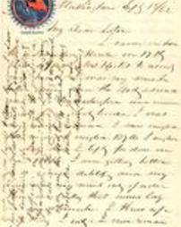 1862-09-13 Letter from P. Benner Wilson to his sister, Mary E. D. Wilson