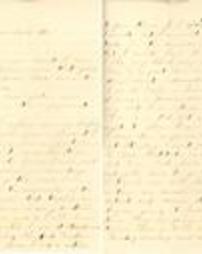 1865-12-23 Handwritten letter from Jennie H. Beck to her friend, Sallie (Sarah J. Keller)