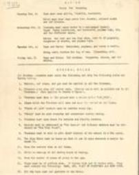 Hazing Rules 1956