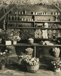 1933 Philadelphia Flower Show. Class 501, Wayside Market Exhibit