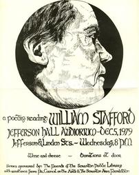 A poetry reading William Stafford.