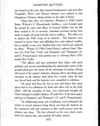 4720498_R-IBF_A_081; History of Hampton battery F, Independent Pennsylvania Light Artillery : organized at Pittsburgh, Pa., October 8, 1861, mustered out in Pittsburgh, June 26, 1865 / compiled by William Clark