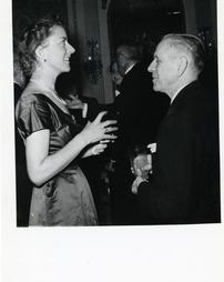 Miriam Beltran and Oscar Miro Quesada, 1953