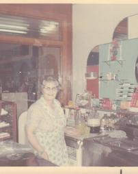 Betsy Solomon inside the shop in December 1968