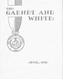 Garnet and White April 1936 Annual