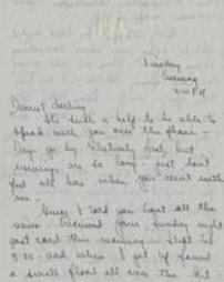 Letter from Bobby Johnston to Warren [Letter 19]