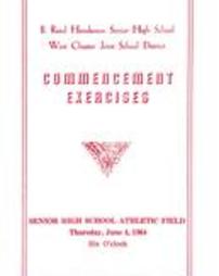 Commencement Program 1964
