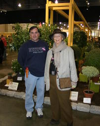 2007 Philadelphia Flower Show. Horticourt. Dodo Hamilton and Joe Paolino