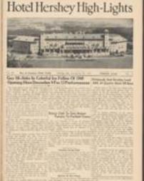 Hotel Hershey Highlights 1947-11-29