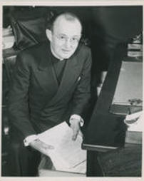 Monsignor Charles Owen Rice Seated Portrait Photograph 